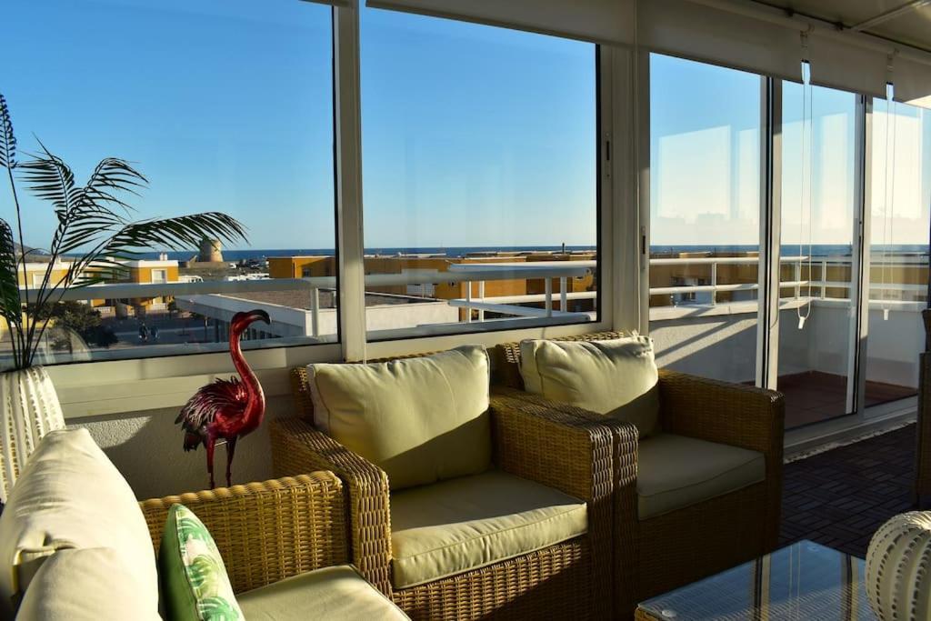 Atico Los Flamingos. Exclusive Terrace With Views Cabo De Gata Zewnętrze zdjęcie